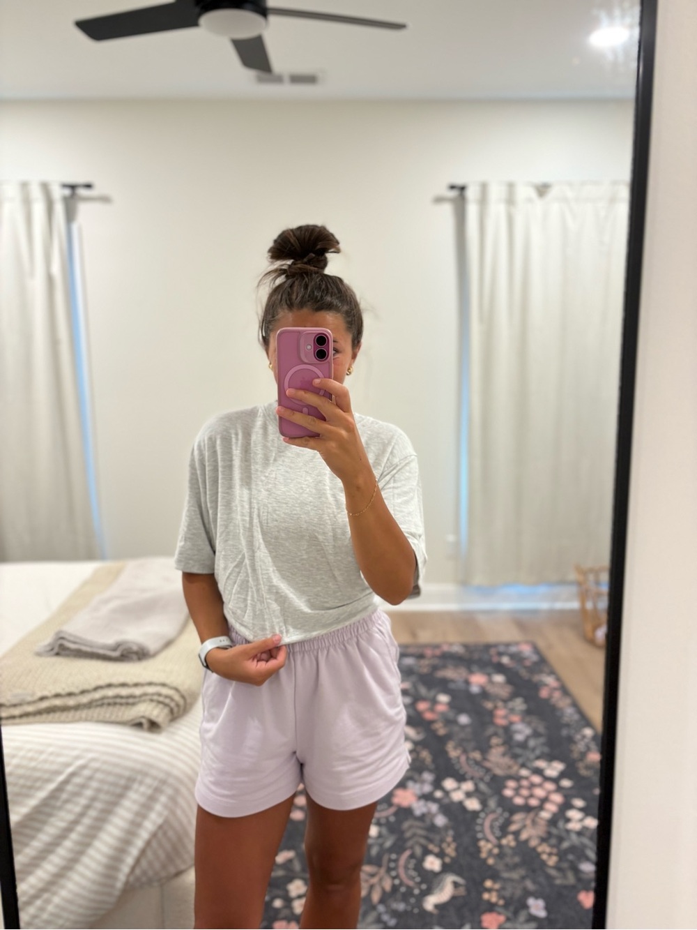 Athleta tshirt with open tie back